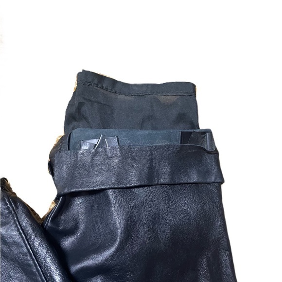 VINTAGE — Bagatelle Genuine Leather Trousers‎ - Picture 4 of 6